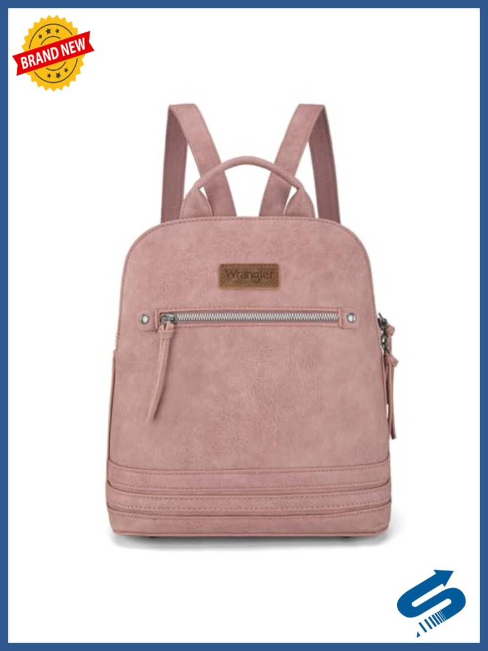 PU Leather Mini Backpack Purse for Women Travel Work Daypack